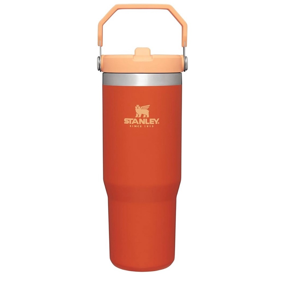 Stanley 30oz Iceflow Flip Straw Tumbler- Tigerlily